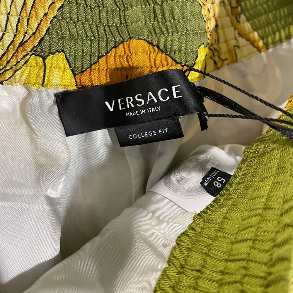 Versace Silk Shorts